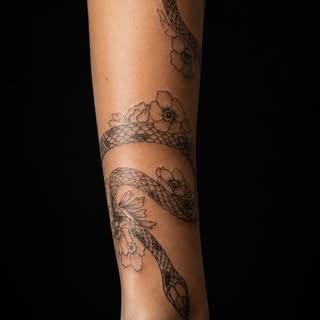 🐍 Still a work in progress… but already too good not to share.

And yes, Daria Lamt @oh_damn_itatto