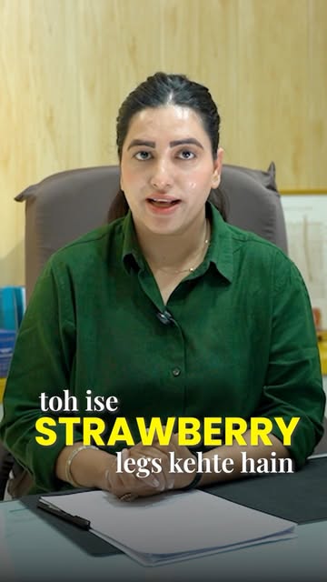 🍓 Strawberry Skin? Let’s Clear It Up!

Those tiny dark dots on the legs or arms are often called st