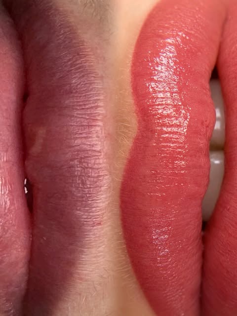 This beautiful LipBlush gave her lips a soft, natural flush while enhancing the shape and bringing m