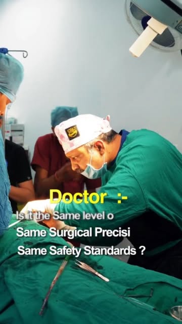 "Cheaper" might sound tempting, but when it comes to surgery, you aren’t just paying for the procedu