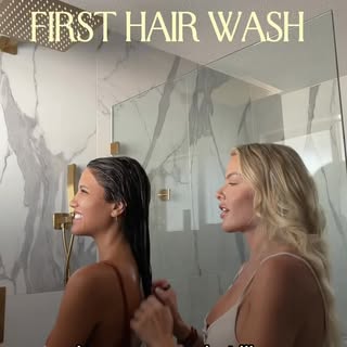 Stop asking if I need anything and come wash my hair. Thanks for taking the first shift @hollybarker