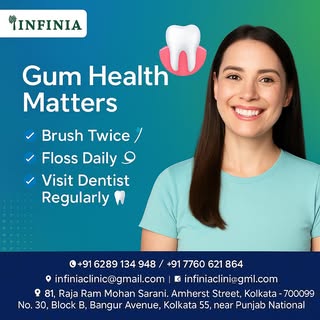 Healthy gums = Healthy teeth! 🦷
✔️ Brush twice a day
✔️ Floss daily
✔️ Visit your dentist regularly