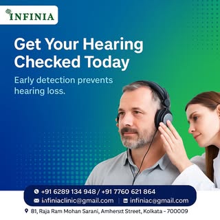 "Early detection prevents long-term hearing loss. Book your hearing test today! 👂
#HearingTest #ENT