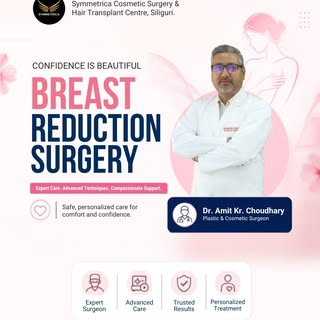 Feel lighter. Move freely. Feel more confident. ✨

Breast reduction surgery can help reduce excess b