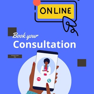 A secure online consultation at your convenience.  The hour long consultation includes your medical 