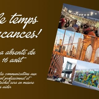 OMG!!! Ça fait maintenant 2 ans depuis mes dernières vacances! 🤯

Encore plus capoté, ça fait 8 ans