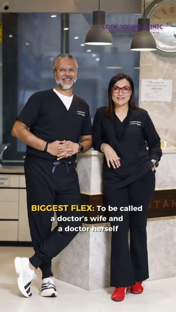 Biggest flex? Being called a doctor’s wife… while being a doctor herself. 👩🏻‍⚕️✨

Because behind e
