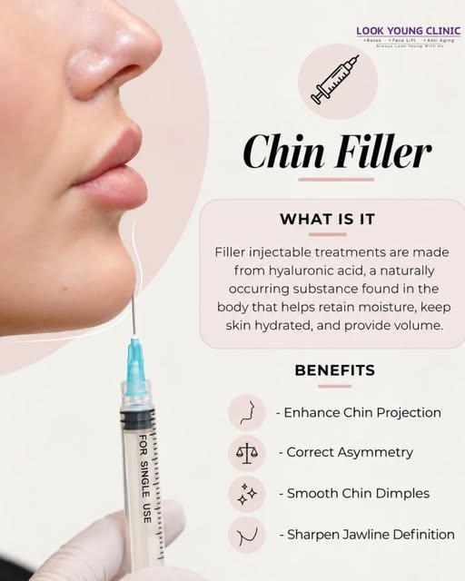 A little definition can make a big difference. ✨
Chin fillers can help enhance chin projection, impr