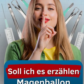 „Muss ich meinen Freunden vom Magenballon erzählen?“ 🎈🤫⁠
⁠
Diese Frage stellen sich viele. Du möch