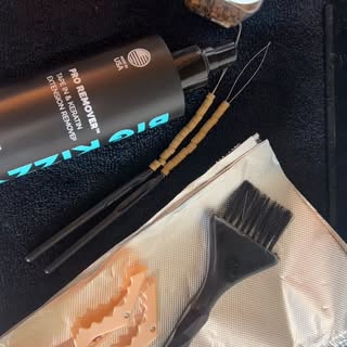 Hair extensions + hard water + sunscreen = the fastest way to end up with unwanted orange/pink tones