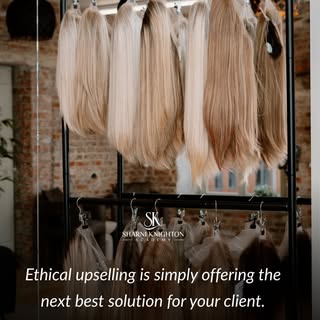 Ethical upselling is simply offering the next best solution for your client.

If a topper would supp