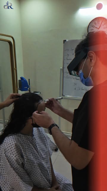 Precision hairline design crafted exclusively for natural female beauty.
​A high hairline or tempora