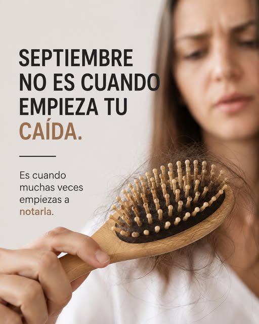 Septiembre puede hacer que notes más pelo en la ducha, en la almohada o en el cepillo. 

Pero eso no