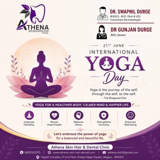 🧘‍♀️ International Yoga Day 🧘‍♂️

This International Yoga Day, embrace the power of yoga to nurtur