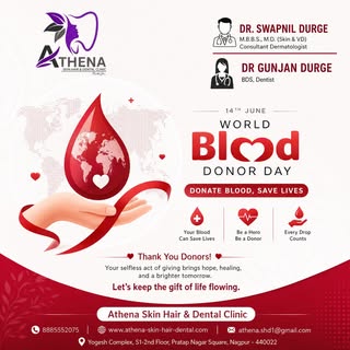 🩸 World Blood Donor Day – Donate Blood, Save Lives! ❤️

Every drop of blood you donate has the powe