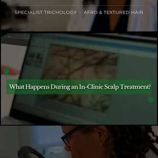 Ever wondered what actually happens during a professional scalp treatment? 👀

Spoiler: it’s a lot m