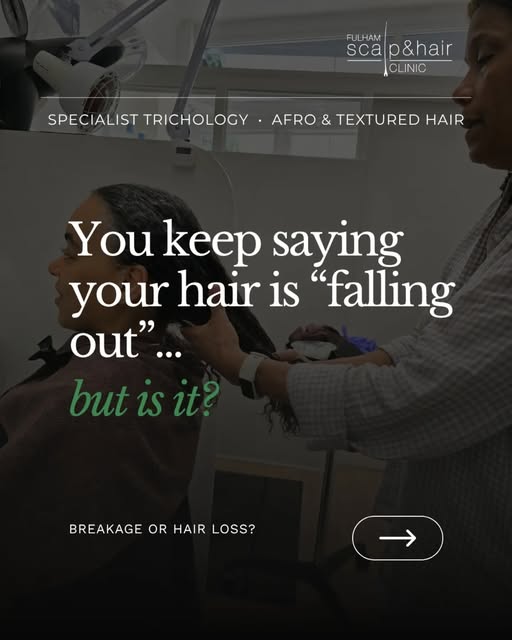 “My hair is falling out” can mean very different things.

Is your hair shedding from the root?
Is it