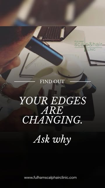 Noticing your edges getting thinner? 

Don’t assume you just need a new growth product.

Changes aro