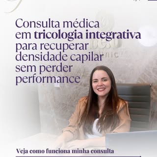Minha consulta vai muito além de “olhar o cabelo”. Ela é pensada para quem busca eficiência, resulta