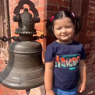 Heritage walk with Avika
 #museum  #heritage  #CultureAndTradition  #PatanDurbarSquare