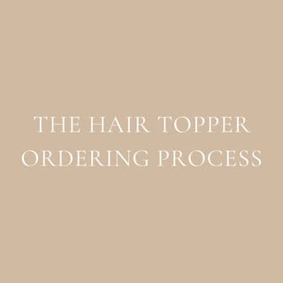 Looking to order a topper? Here’s how it works.⁠
⁠
1 - Head to my website (www.hairbysarahmascara.co
