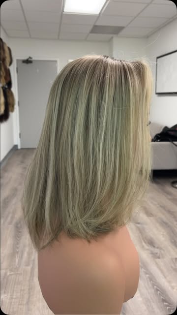 One of my most highly requested colors for wigs and toppers is a dimensional blonde. Each piece is h