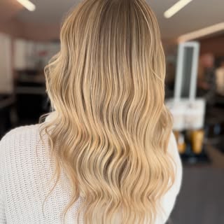 Just a blonde moment 🫧 

•balayage 
•toner
•cut & blowdry
This lovely balayage created by our styli