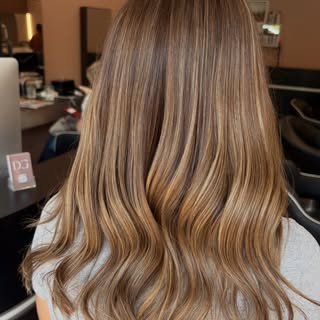 Sun-kissed, dimensional, and seriously stunning ✨🍯

Created by our stylist summer🤍
•balayage 
•ton