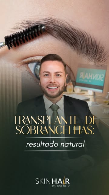 A sobrancelha tem um papel importante na harmonia e na expressão do rosto. ✨

Quando há falhas, pouc