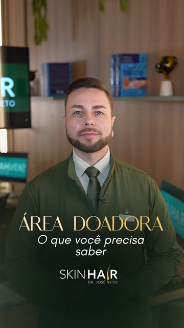 Antes do transplante capilar, é preciso avaliar de onde vêm os fios.⚠️

👉🏻 A área doadora é um rec