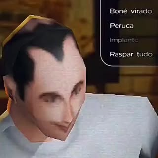 Quando até os personagens de videogame procuram o Dr. Alejandro para dar um jeito na calvície! 😅🎮
