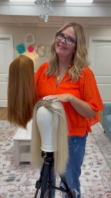 Wiggy Wednesday- How to pin your Topper! 💕

Important note: We carry human hair toppers ONLY at our
