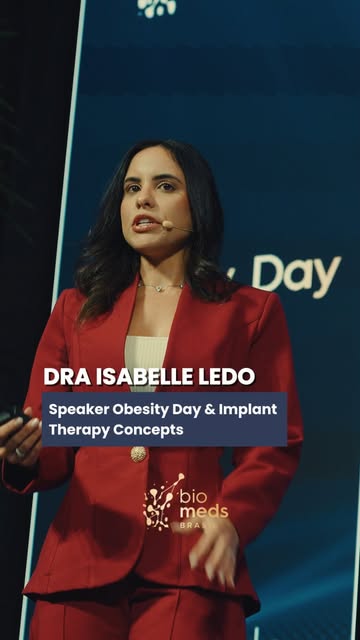 A Dra. Isabelle Ledo marcou presença em nosso palco, trazendo insights valiosos para a prática clíni