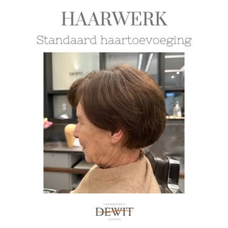 Een standaard haartoevoeging in 100% Europees natuurhaar is dé oplossing om je zelfvertrouwen op te 