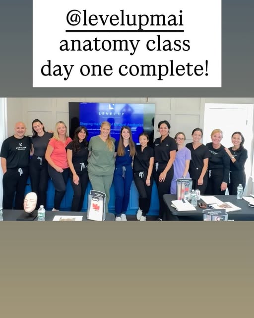 Anatomy first. Everything else follows. 🧠✨

Day 1 of Level Up Cadaver Course focused on facial anat