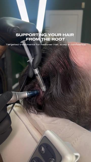 Hair health starts at the root 🌱

At The Hair Farm, our targeted treatments are designed to support