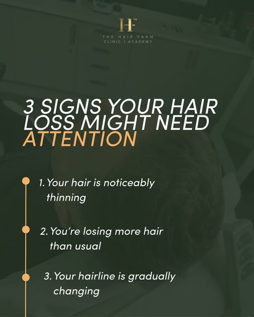 Hair loss doesn't always happen overnight.

Sometimes, the early signs are subtle, a widening partin