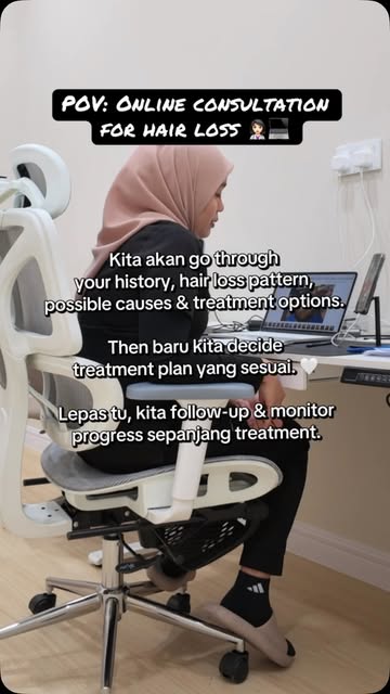 A little behind the scenes from one of my online consultations.

Hair loss consultation is more than