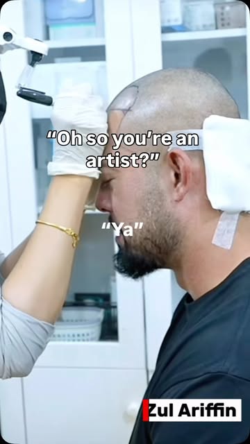 Medicine. Artistry. Precision. That’s hair transplant. 😉