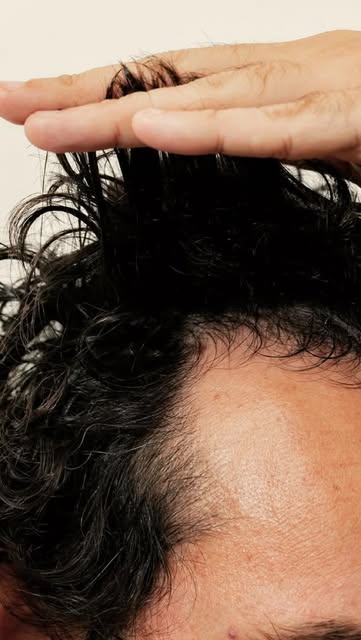 Seeing more scalp at the crown? 🚨 Don’t ignore it. Dr. Feinberg explains what you can do.

#menshai