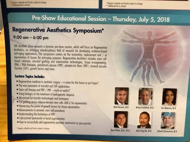 Before #RegenerativeMedicine, #RegenerativeAesthetics and #WomensHealth became buzzwords, I was one 