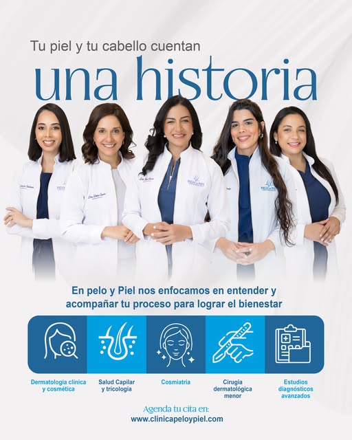 Tu piel y tu cabello cuentan una historia — nosotros la acompañamos con ciencia. 🩺

En Clínica Derm