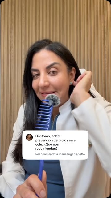 Prevención de brote de piojos en el inicio del periodo escolar. 💙Gracias a la Dra. @dracabellojr po