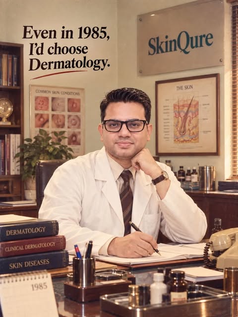 Even in 1985, I’d choose dermatology.

Because healthy skin has never gone out of style.
From timele