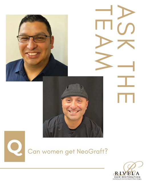 Yes, women can get NeoGraft too. This FUE-based treatment transplants individual follicles with no l