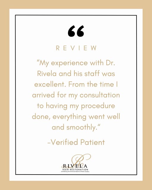 From consultation to procedure, we're so glad your experience with Dr. Rivela and our team was smoot