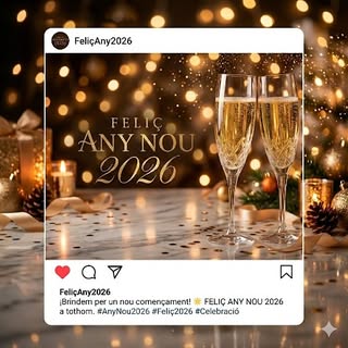 Feliç 2025! ✨
Aquest any nou porta 365 oportunitats per sentir-te millor amb tu mateix. Nosaltres co
