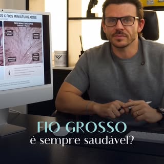 Os fios miniaturizados ainda não foram perdidos, mas estão afinando progressivamente por causa da ca