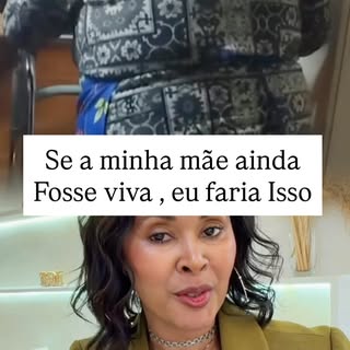 Se minha mãe ainda estivesse viva, eu daria a ela muito mais do que um kit de produtos 

Eu faria po