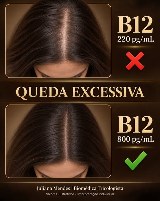Seu exame pode ajudar a explicar por que seu cabelo está caindo.

Deficiências de nutrientes e alter